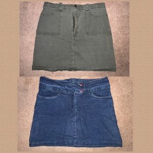 2 skirts